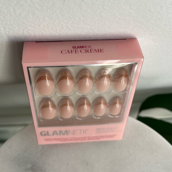 2 for $22 - Glamnetic Press On Nails - Café Crème - Picture 4 of 5